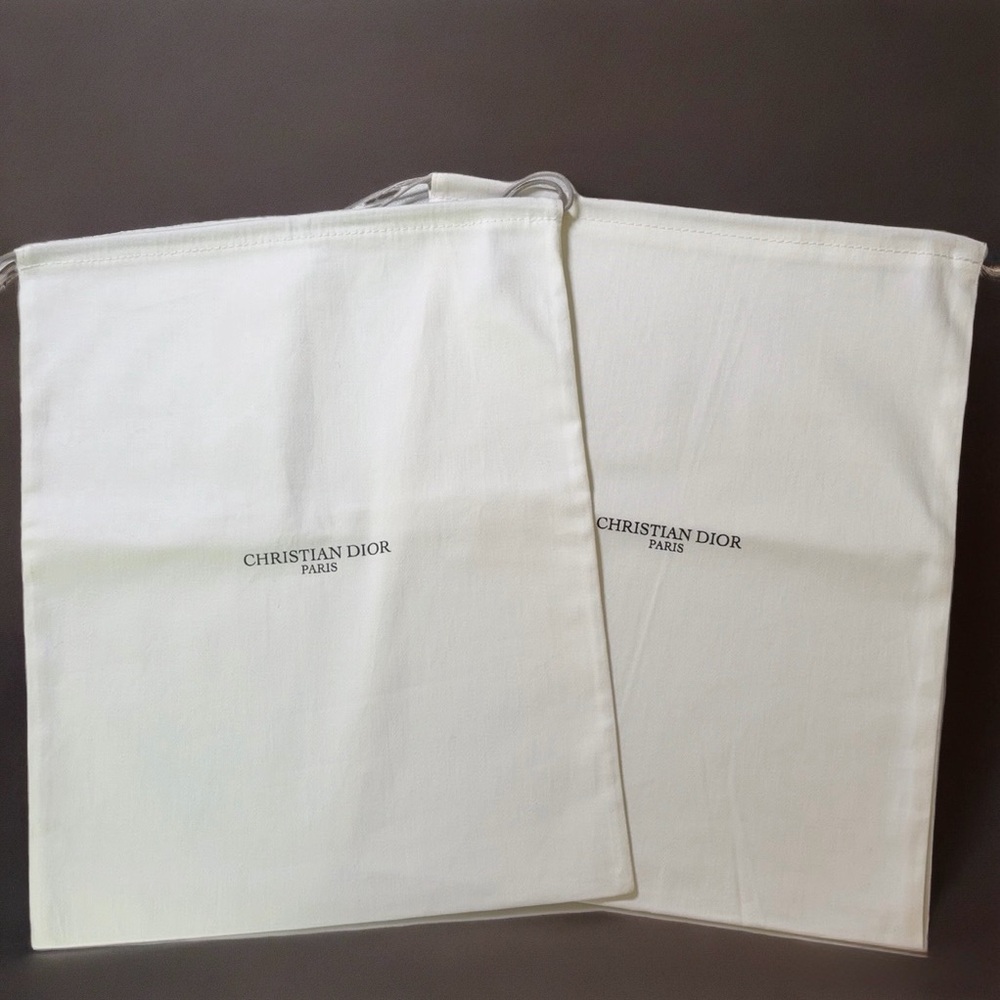 CHRISTIAN DIOR Dust Bag Set of 2